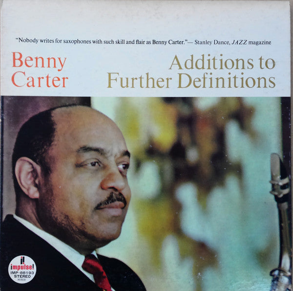 Benny Carter - Additions To Further Definitions (LP, Album, Promo, RE)