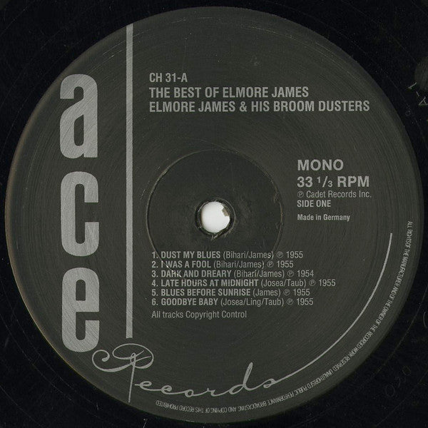 Elmore James - The Best Of Elmore James (LP, Album, Comp, Mono)