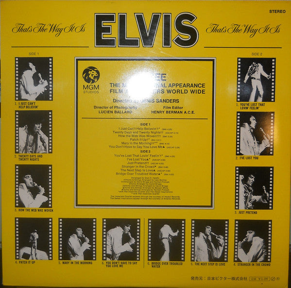 Elvis Presley - That's The Way It Is (LP, Album, Gat)