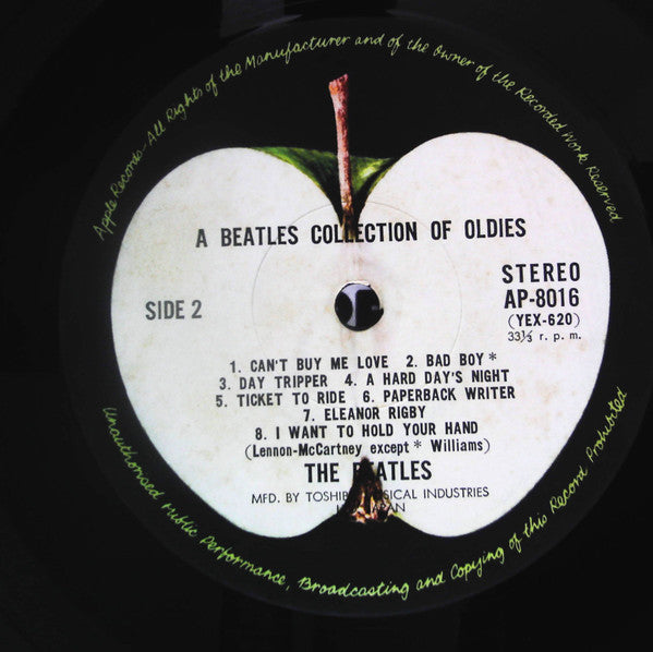 The Beatles - A Collection Of Beatles Oldies (LP, Comp, RE)