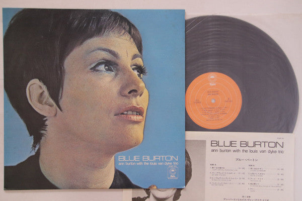 Ann Burton With The Louis Van Dyke Trio* - Blue Burton (LP, Album, RE)