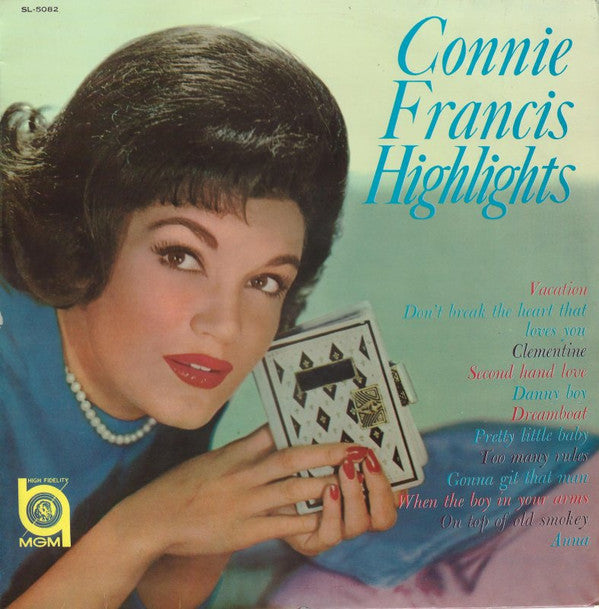 Connie Francis - Highlights (LP, Comp, Mono)