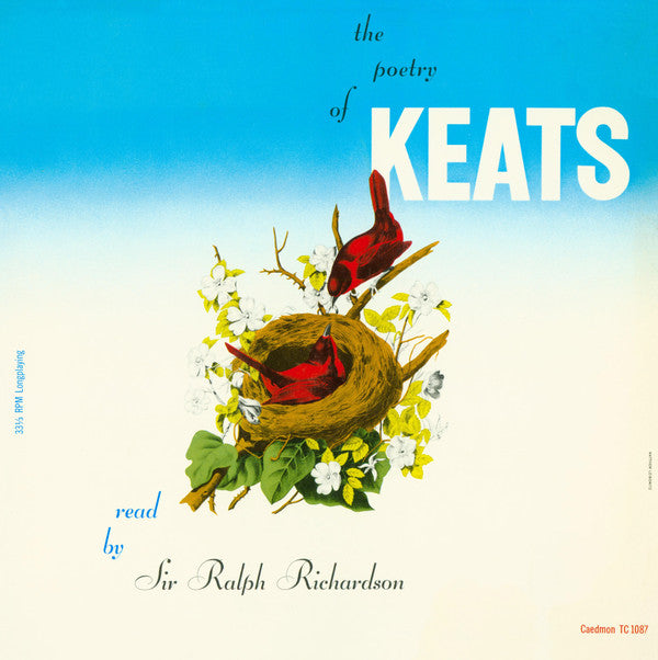 Keats* - Ralph Richardson (2) - The Poetry Of Keats (LP, Album)