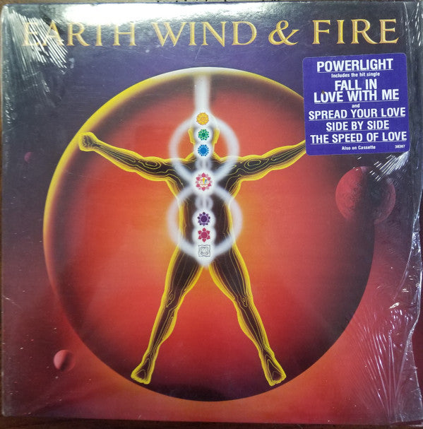 Earth Wind & Fire* - Powerlight (LP, Album, Pit)