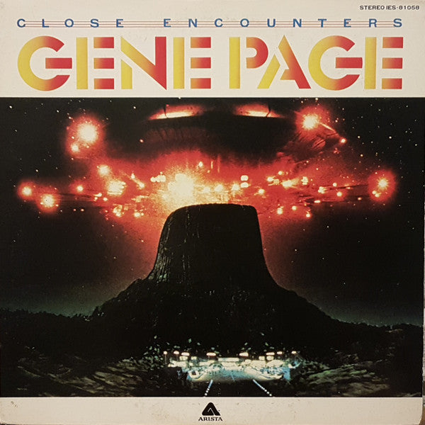 Gene Page - Close Encounters (LP, Album, Promo)