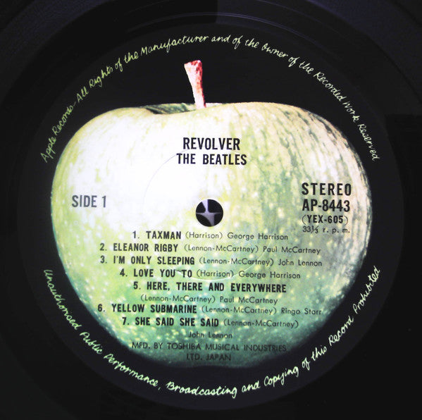 The Beatles - Revolver (LP, Album, RE)