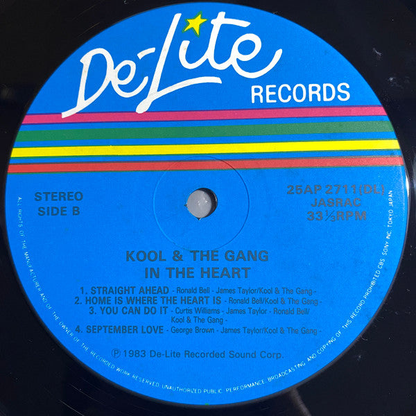 Kool & The Gang - In The Heart (LP, Album)