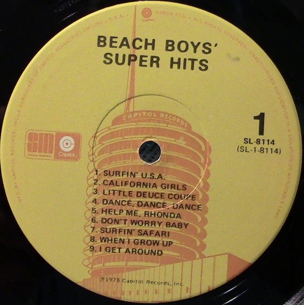 The Beach Boys - Beach Boys' Super Hits (LP, Comp, Jac)