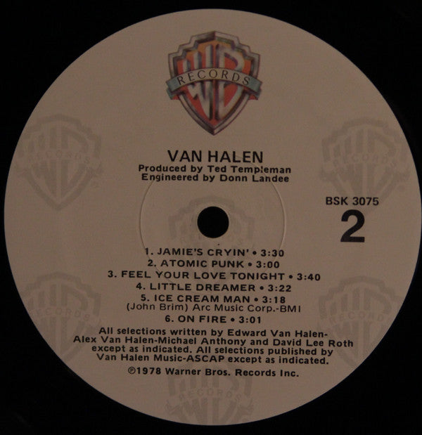 Van Halen - Van Halen (LP, Album, RE)