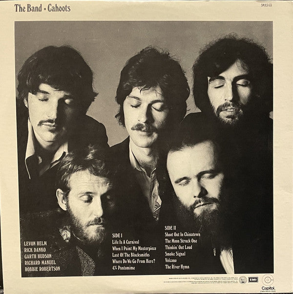 The Band - Cahoots (LP, Album, RP, Gat)