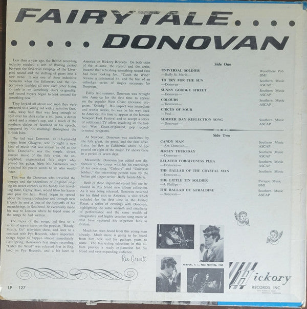 Donovan - Fairytale (LP, Album)