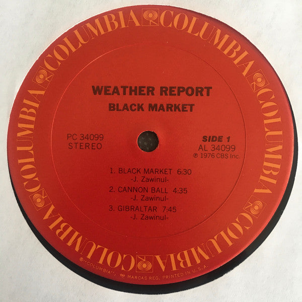 Weather Report - Black Market (LP, Album, San)