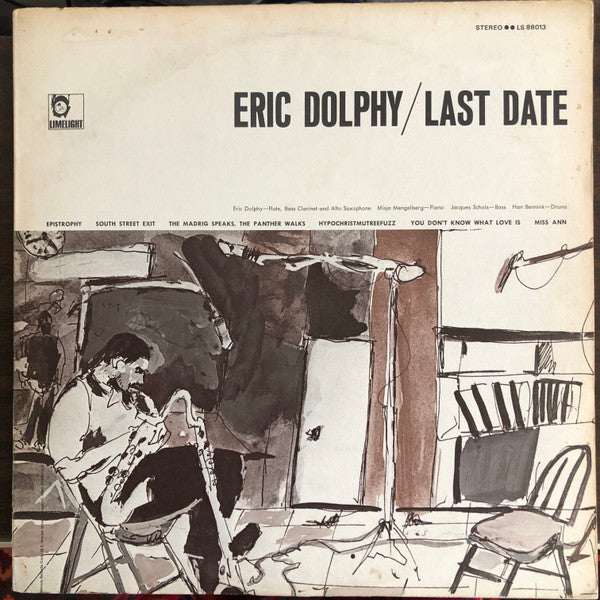 Eric Dolphy - Last Date (LP, Album, RE)