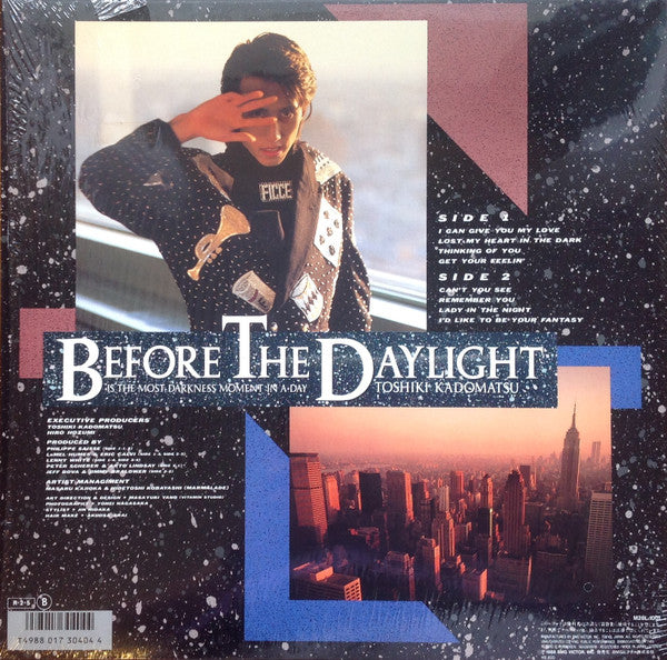 Toshiki Kadomatsu - Before The Daylight ~ Is The Most Darkness Mome...