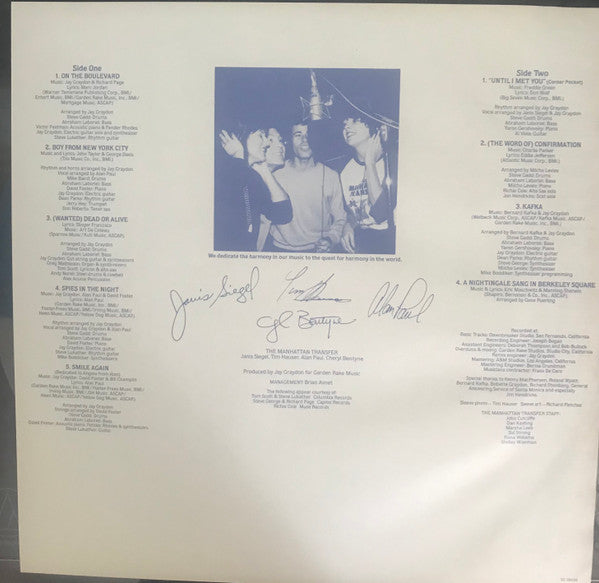 The Manhattan Transfer - Mecca For Moderns (LP, Album)