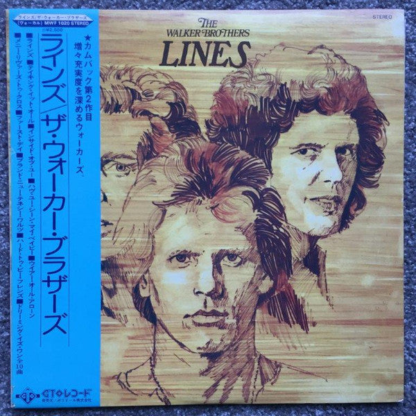 The Walker Brothers - Lines (LP, Album)