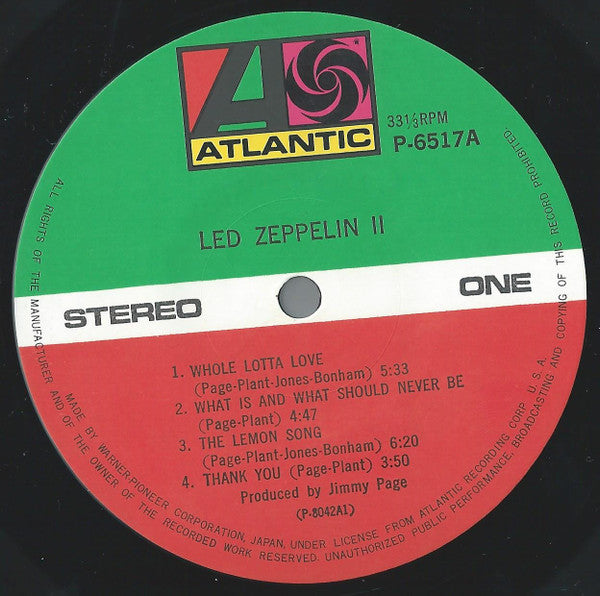 Led Zeppelin - レッド・ツェッペリン II = Led Zeppelin II (LP, Album, Ltd, RE)