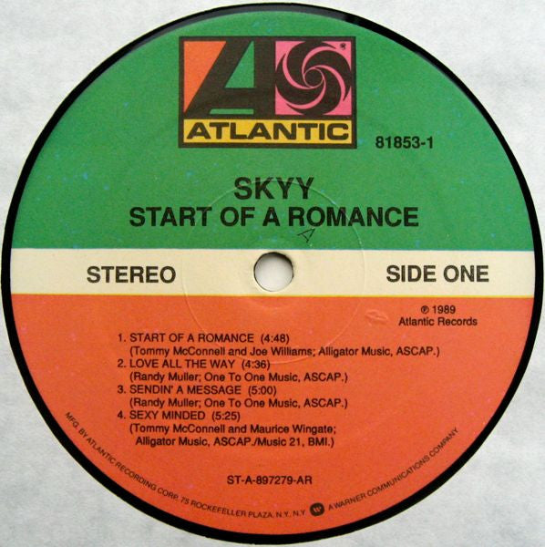 Skyy - Start Of A Romance (LP, Album, AR)