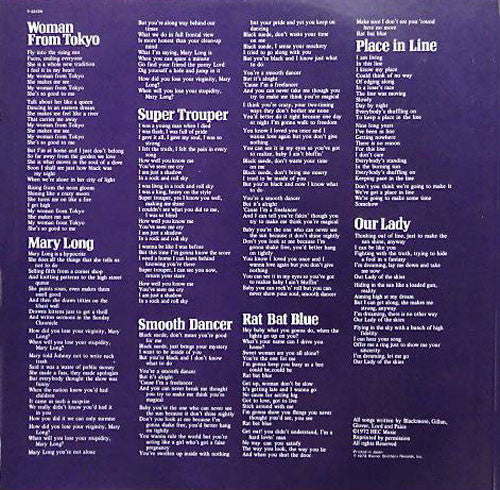 Deep Purple - Who Do We Think We Are (LP, Album, Gat)