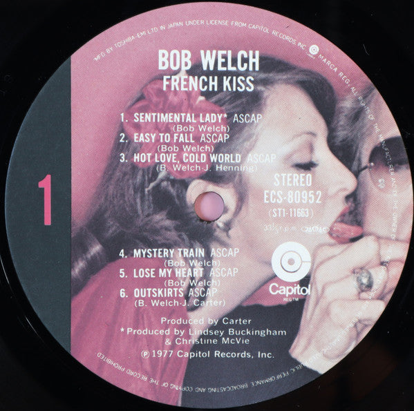 Bob Welch - French Kiss (LP, Album)