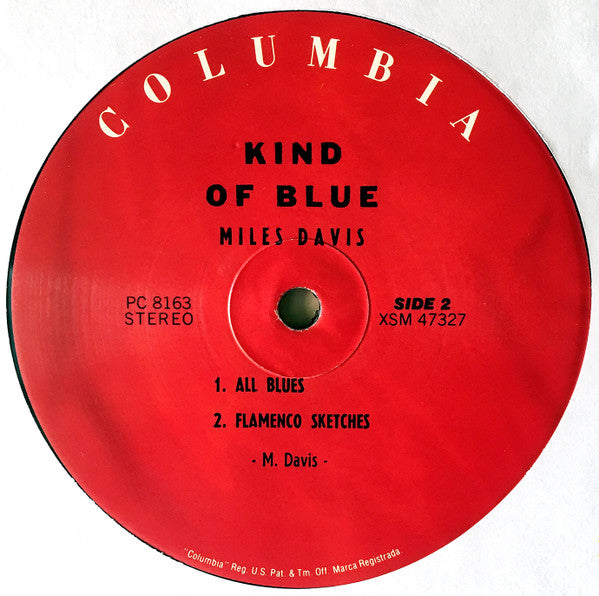 Miles Davis - Kind Of Blue (LP, Album, RE)