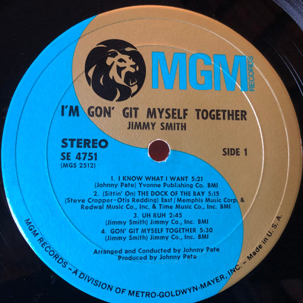 Jimmy Smith - I'm Gon' Git Myself Together (LP, Album)