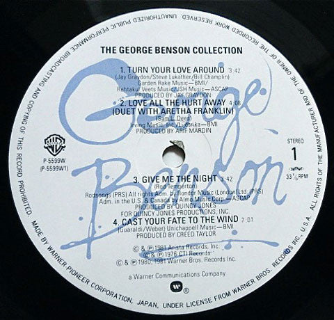 George Benson - The George Benson Collection (2xLP, Comp)