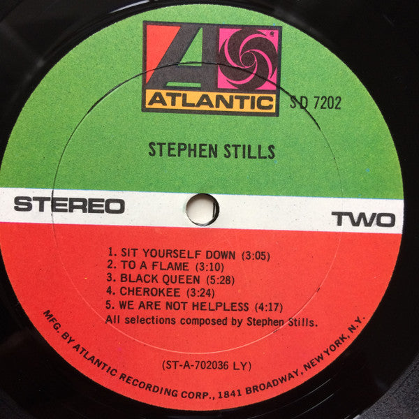 Stephen Stills - Stephen Stills (LP, Album, LY )