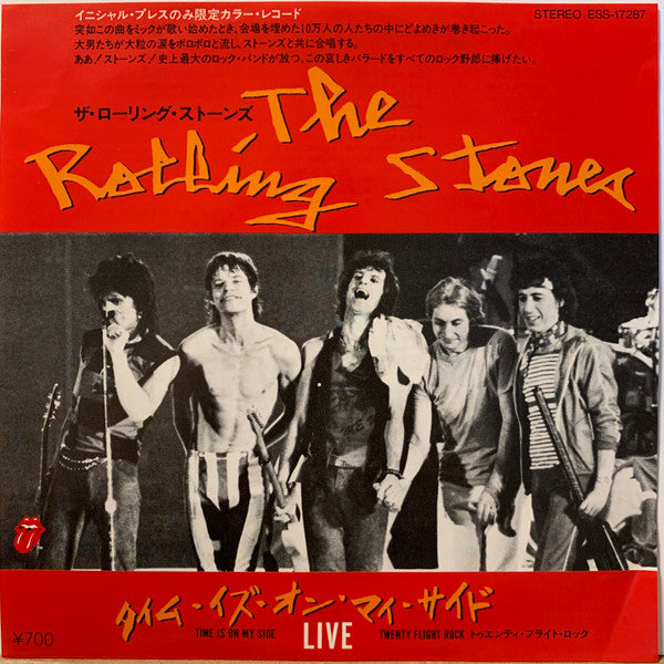 The Rolling Stones - Time Is On My Side / Twenty Flight Rock(7", Red)