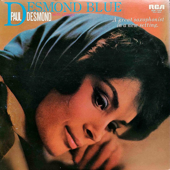 Paul Desmond With Strings - Desmond Blue (LP, Album, RE)