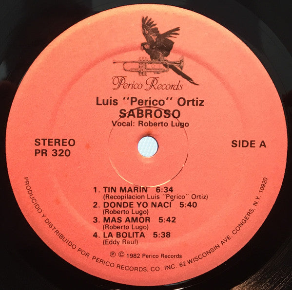 Luis ""Perico"" Ortiz Vocals: Roberto Lugo - Sabroso! (LP, Album)