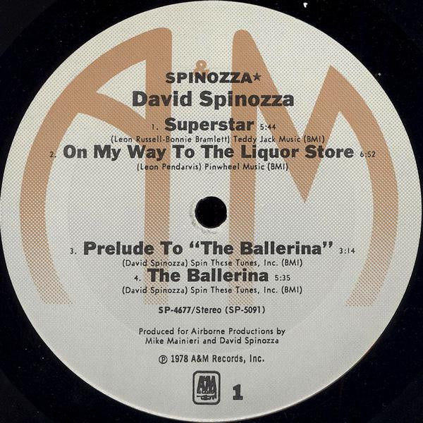 David Spinozza - Spinozza (LP, Album)