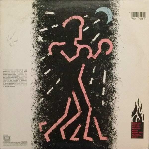 David Bowie - Let's Dance (LP, Album, Jac)