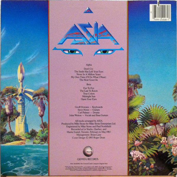 Asia (2) - Alpha (LP, Album, All)