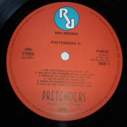 Pretenders* - Pretenders II (LP, Album, RE)