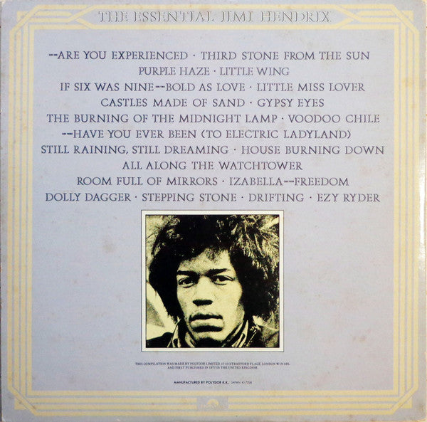 Jimi Hendrix - The Essential Jimi Hendrix(2xLP, Comp, Gat + 7", S/S...