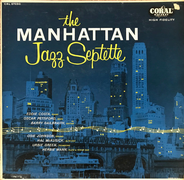 The Manhattan Jazz Septette - The Manhattan Jazz Septette (LP, Album)