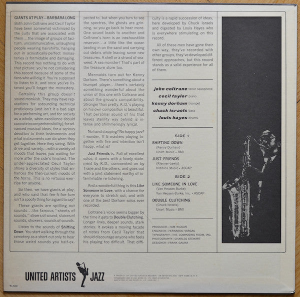 John Coltrane - Coltrane Time (LP, Album, RE)