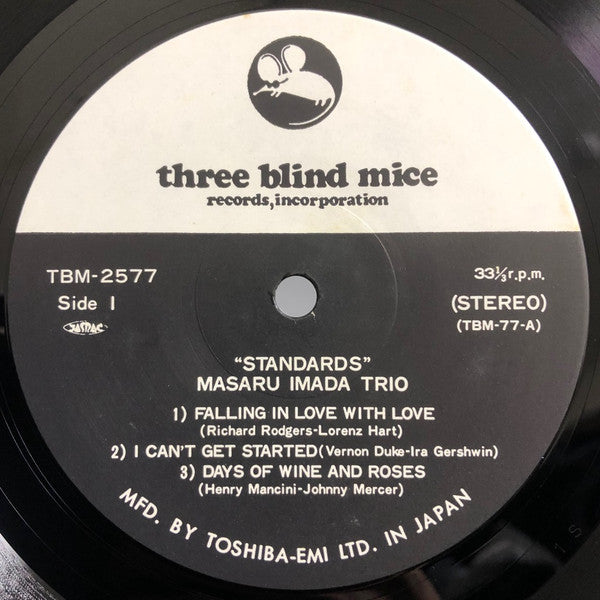 Masaru Imada Trio - Standards (LP, Album, RE)