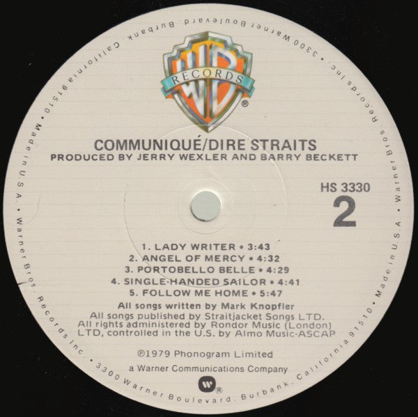 Dire Straits - Communiqué (LP, Album, Los)