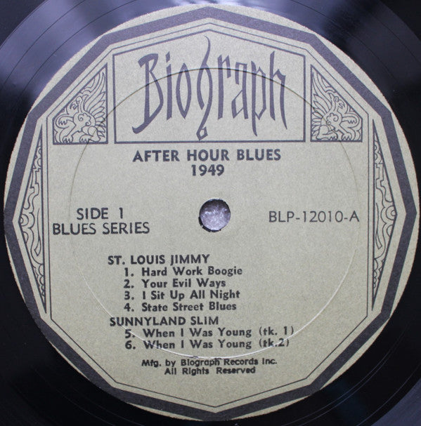 St. Louis Jimmy Oden - After Hour Blues 1949(LP, Comp)