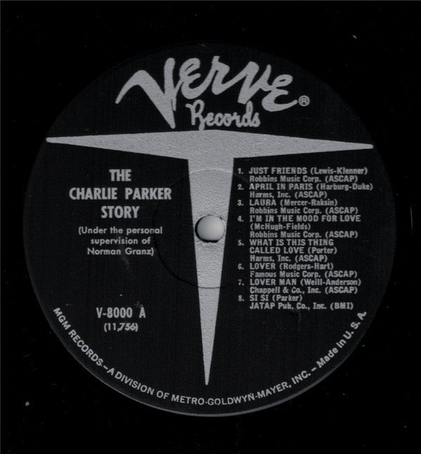Charlie Parker - The Charlie Parker Story #1(LP, Album, Comp, Mono,...