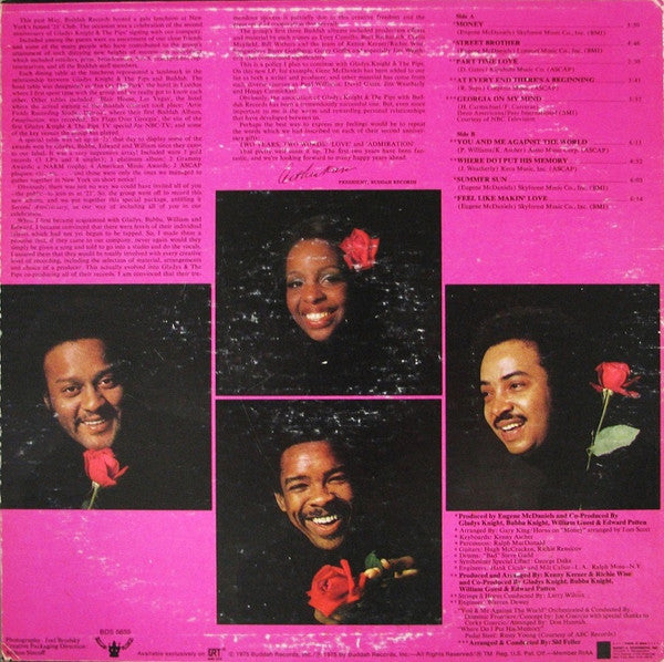 Gladys Knight & The Pips* - 2nd Anniversary (LP, Album, Mon)