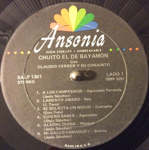 Chuito El De Bayamón - Mi Gallo Camaguey, Vol. 2(LP, Album)