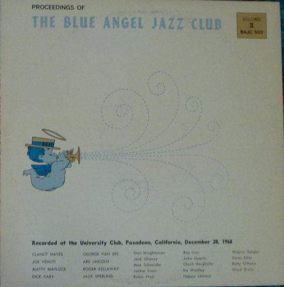 The Blue Angel Jazz Club - Jazz At Pasadena '68 Volume 2 (LP, Album)