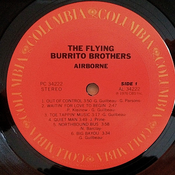 The Flying Burrito Bros - Airborne (LP, Album)