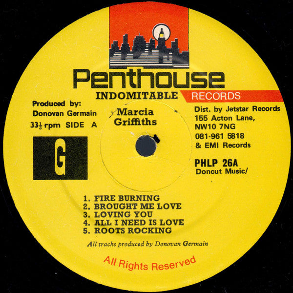Marcia Griffiths - Indomitable (LP, Album)