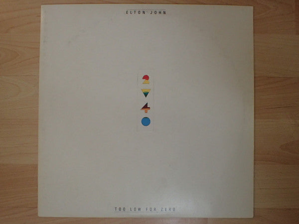 Elton John - Too Low For Zero (LP, Album)