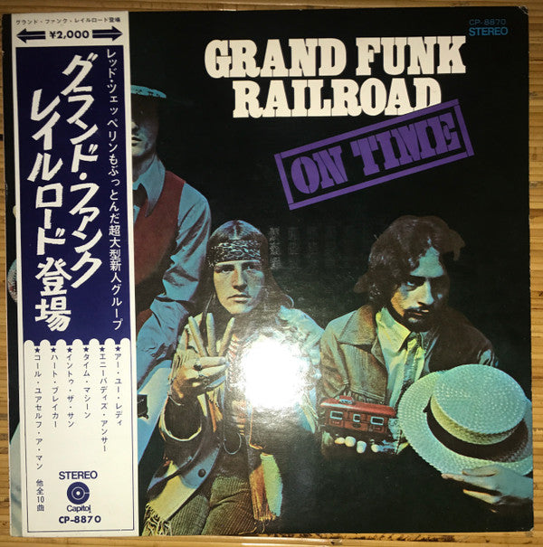 Grand Funk Railroad - On Time (LP, Album, Red)