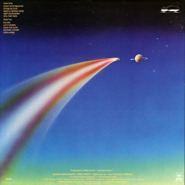 Journey - Escape (LP, Album)